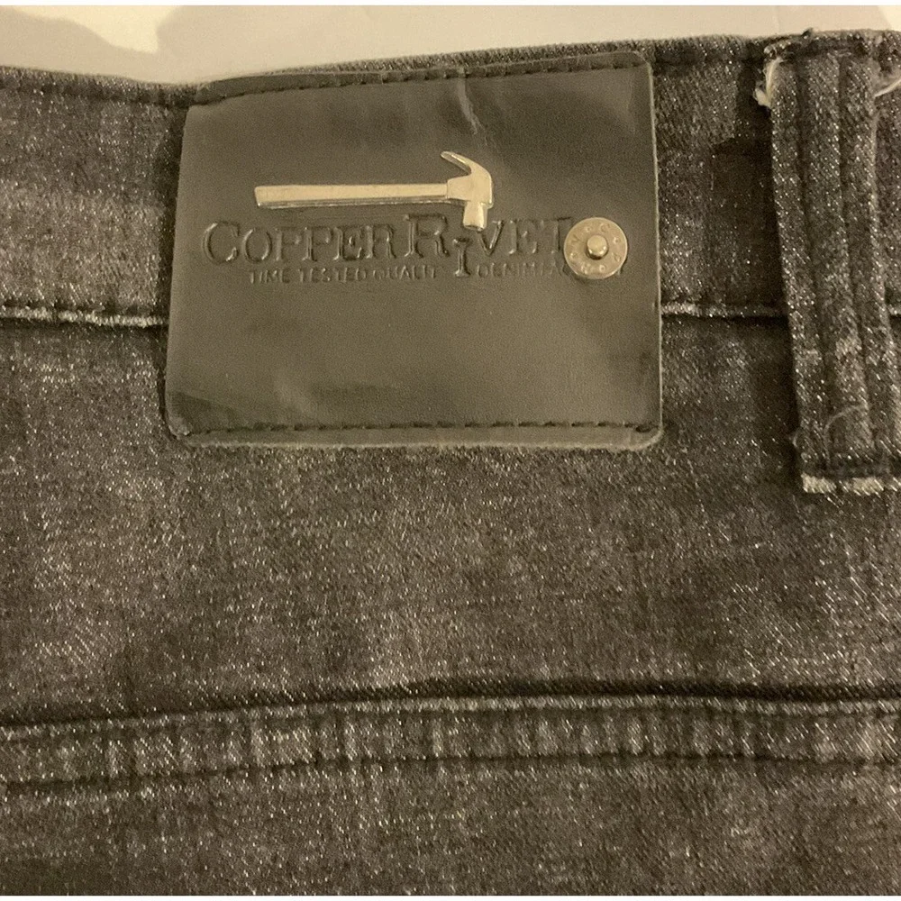 Vintage Copper Rivet 90's Y2K Grunge Goth Distressed Workwear Work 38 x 34 JEANS